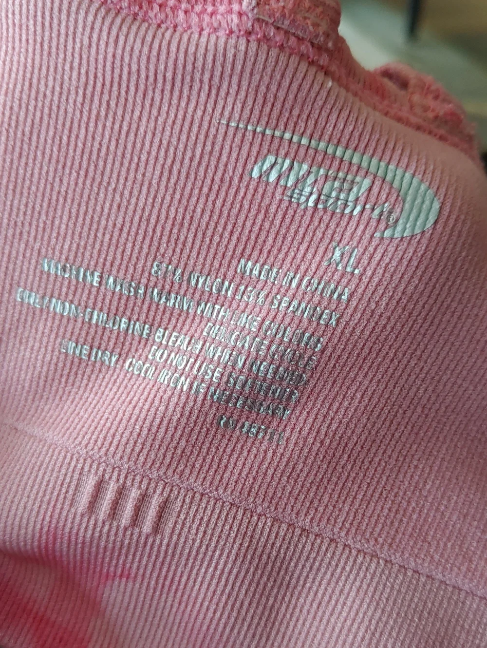 Pink Tye Dye MTA Pro XL Padded Wirefree Sexy Strappy Sports Bra